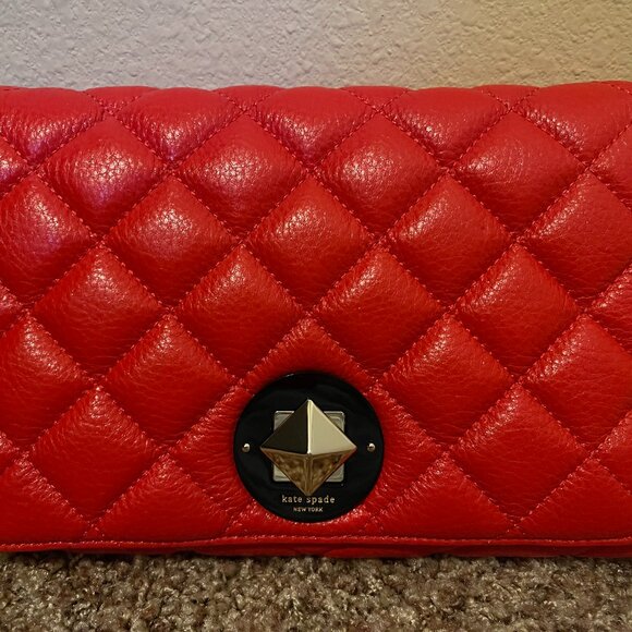 Kate Spade Gold Coast Meadow Shoulder Bag in coral - Picture 1 of 6